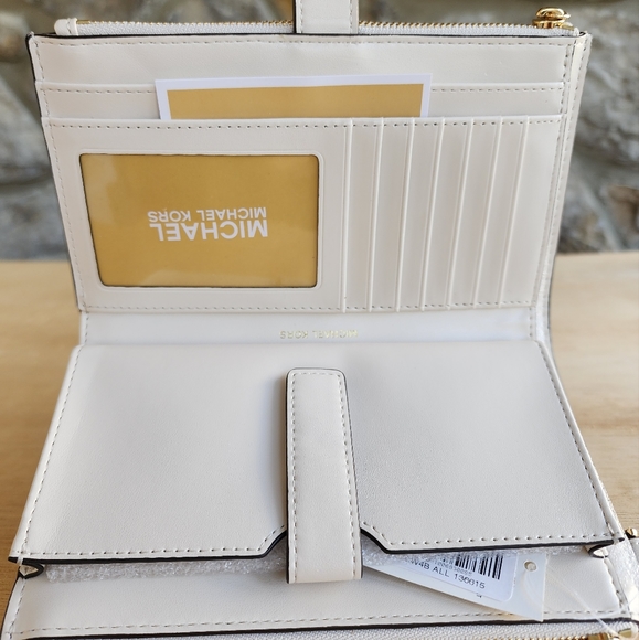 Michael Kors Sinclair Logo LG Shoulder Tote Bag SET - Picture 9 of 12